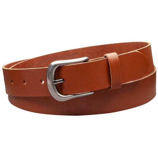 30 mm Gürtel Spaltleder Modell EH324-SL-Cognac