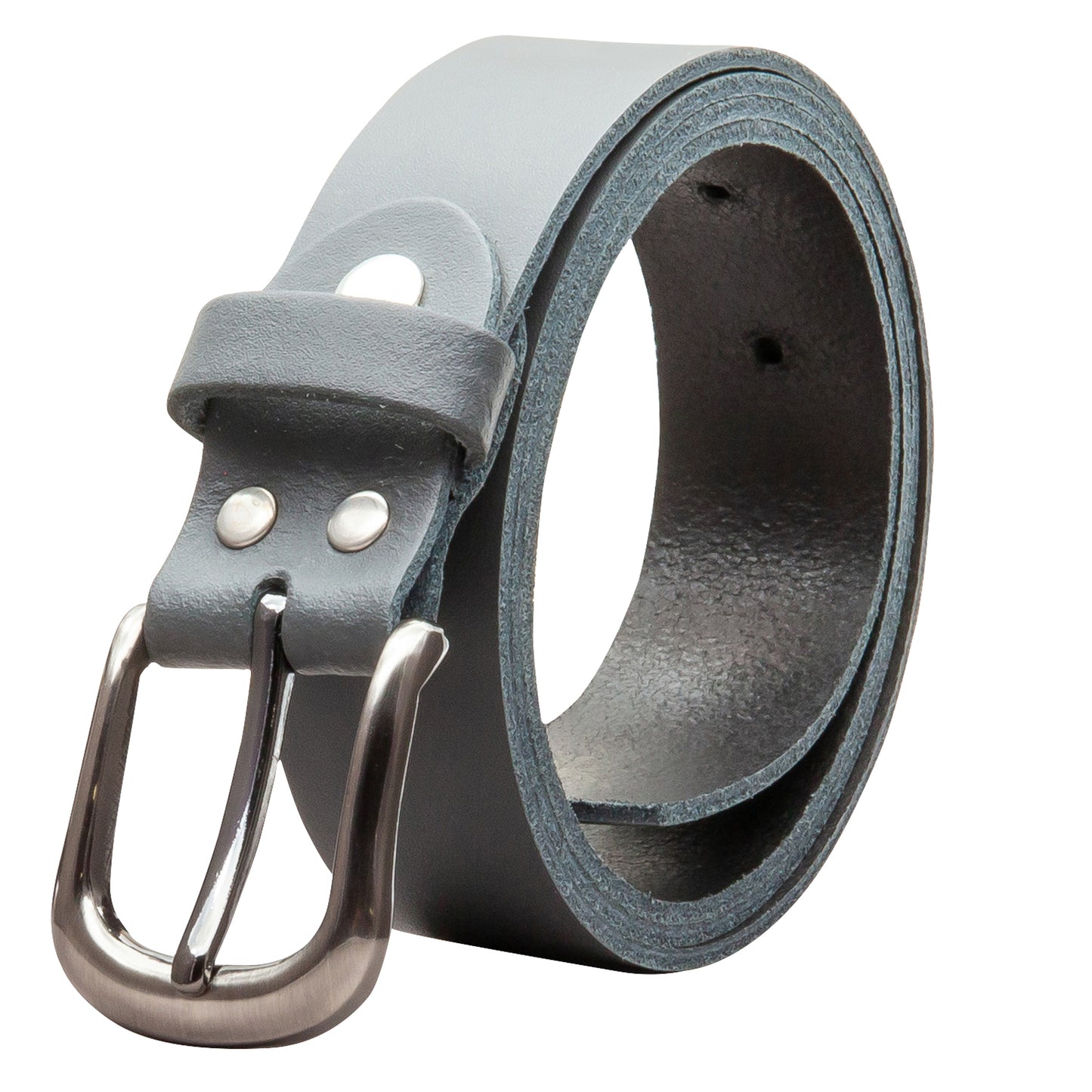 30 mm Gürtel Spaltleder Modell EH324-SL-Grau