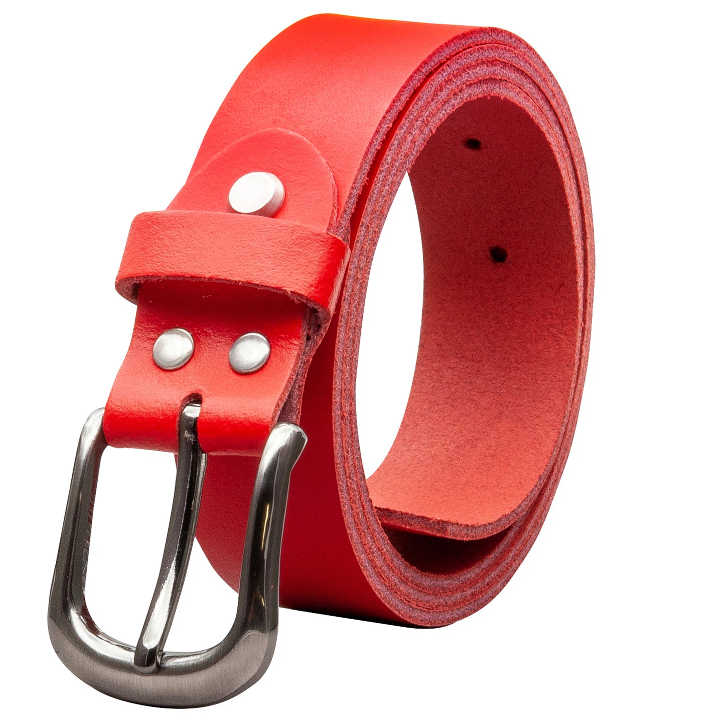 30 mm Gürtel Spaltleder Modell EH324-SL-Rot
