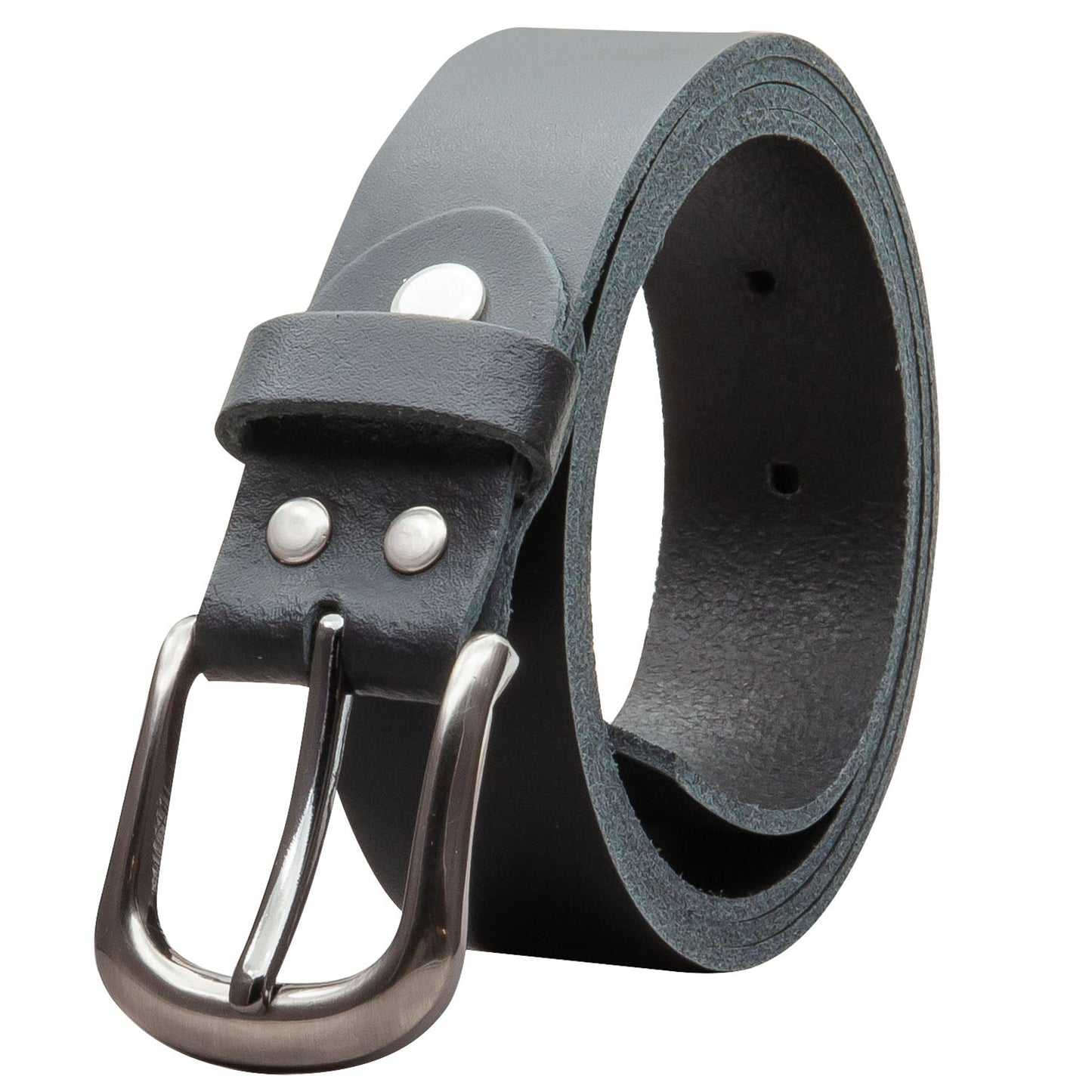 30 mm Gürtel Spaltleder Modell EH324-SL-Schwarz