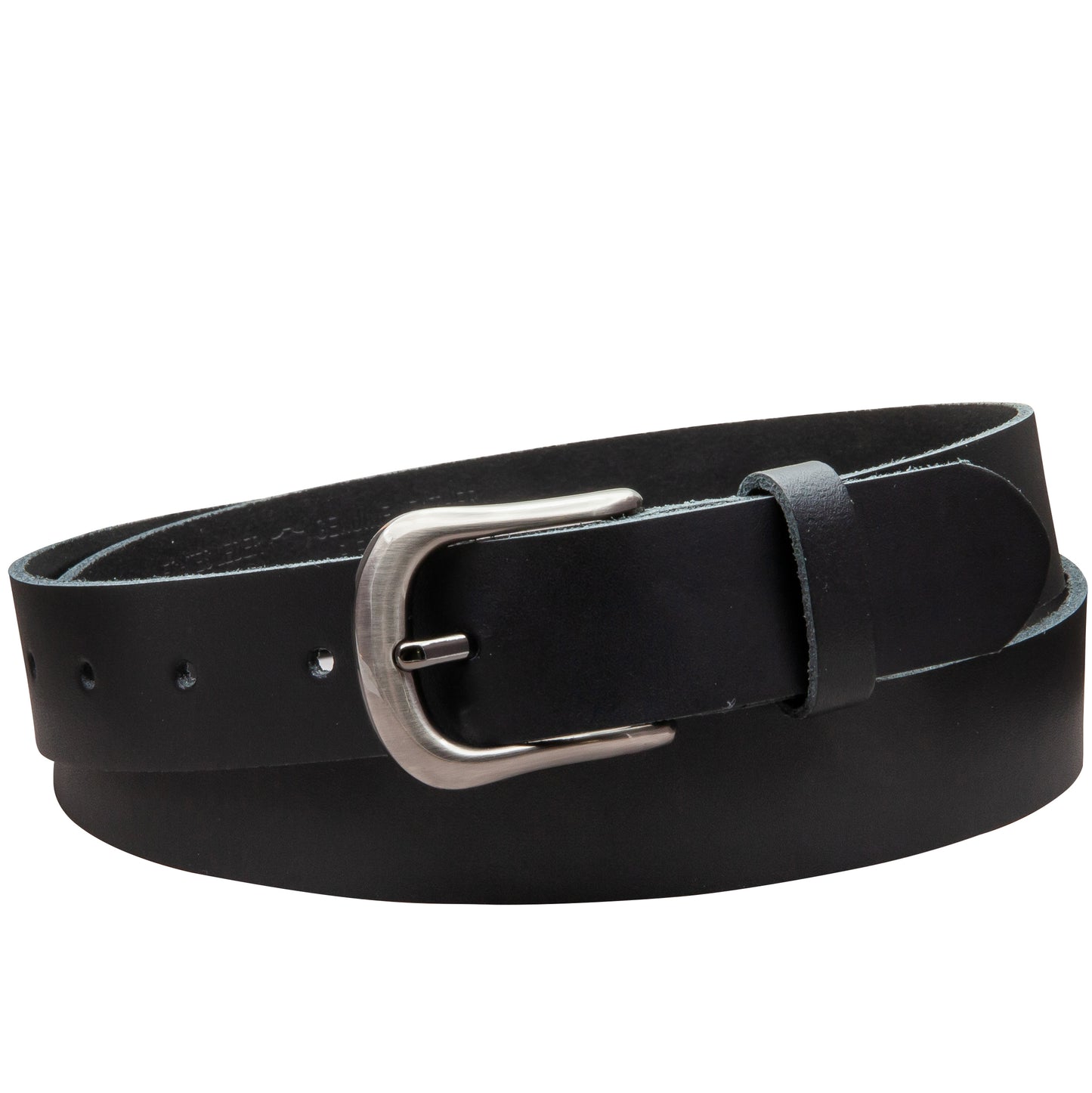 30 mm Gürtel Spaltleder Modell EH324-SL-Schwarz