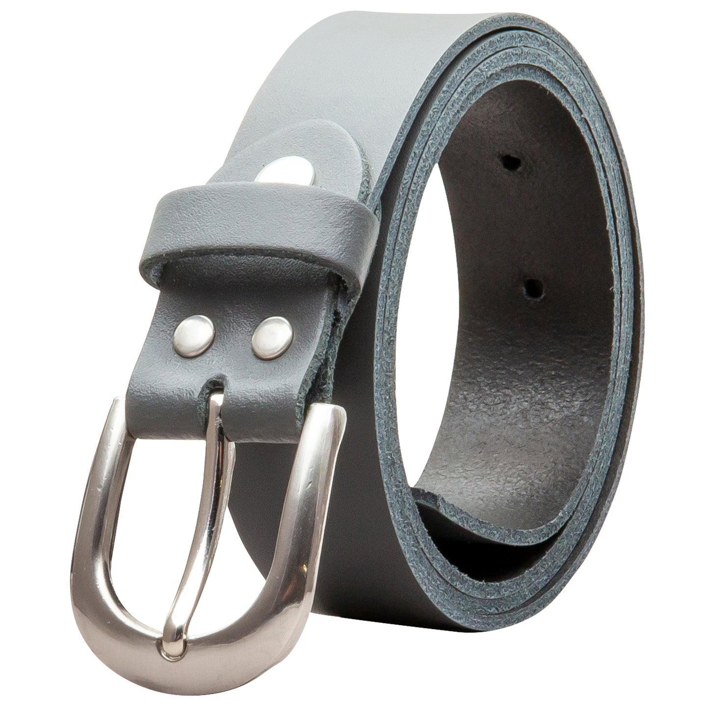 30 mm Gürtel Spaltleder Modell EH38-SL-Grau