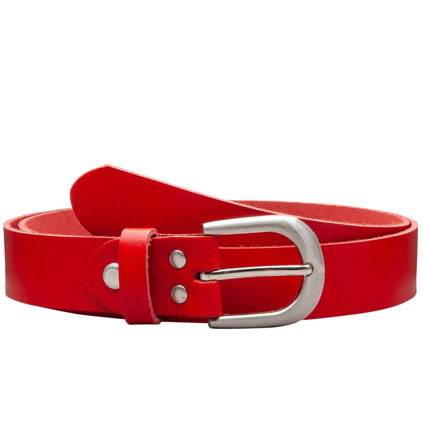 30 mm Gürtel Spaltleder Modell EH38-SL-Rot