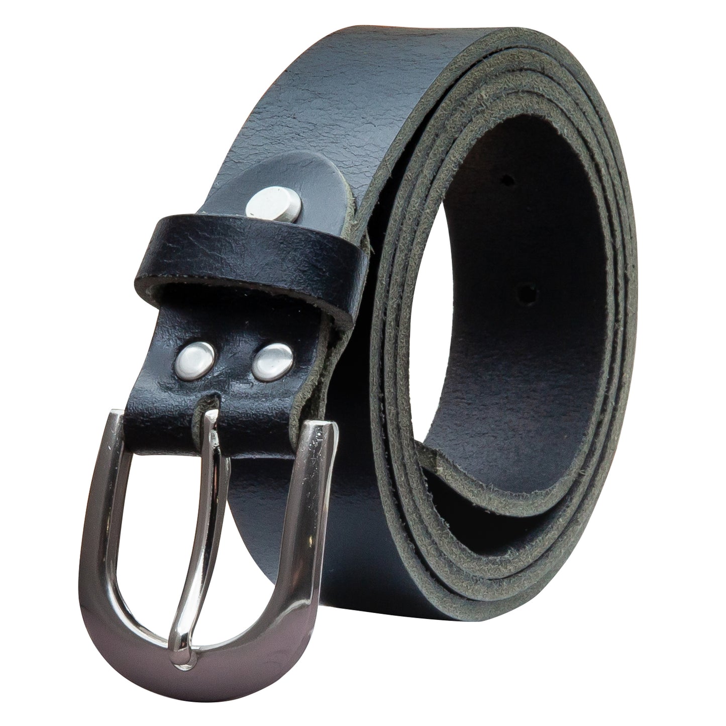 30 mm Gürtel Vollleder Modell EH38-VL-Schwarz