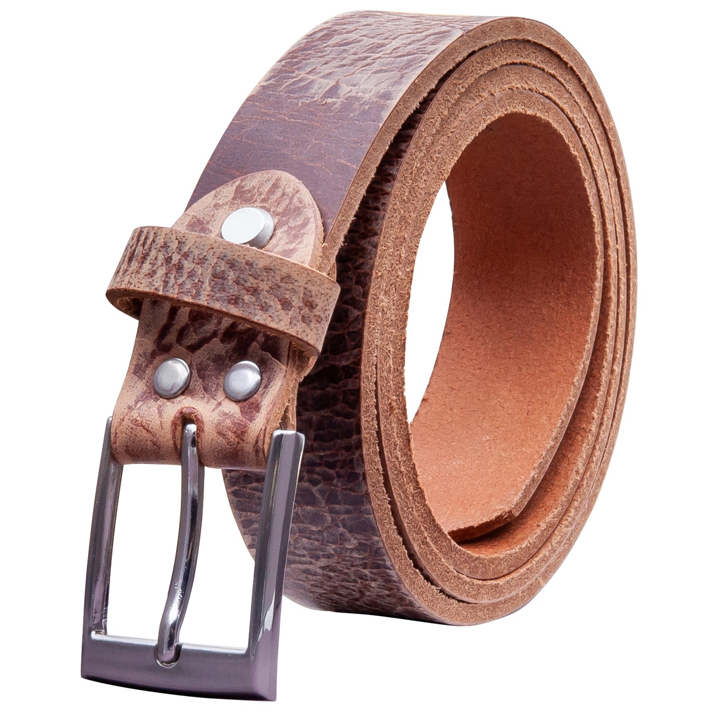 30 mm Gürtel Geschliffenes Leder Modell EH39-GE-Rustikal