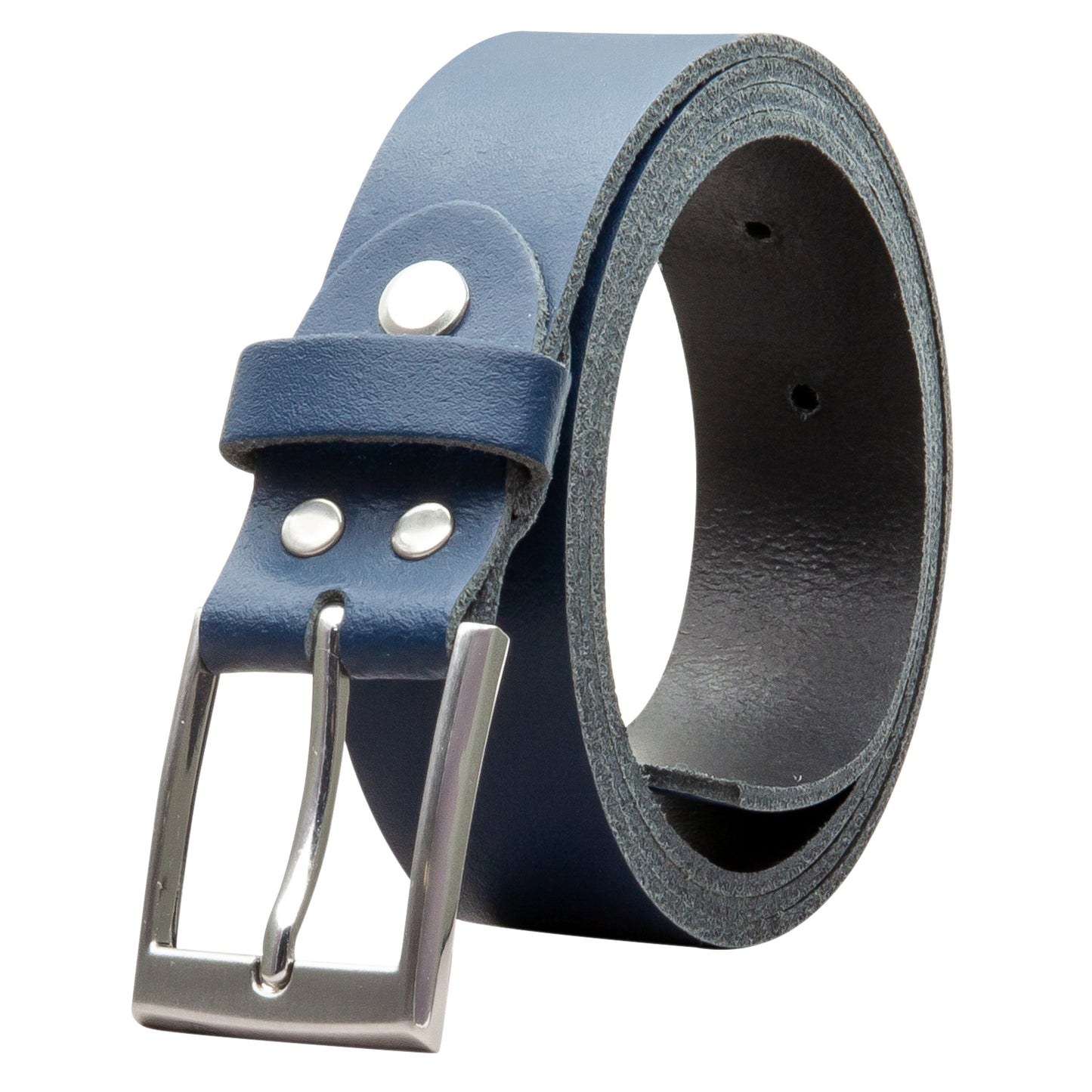 30 mm Gürtel Spaltleder Modell EH39-SL-Dunkelblau
