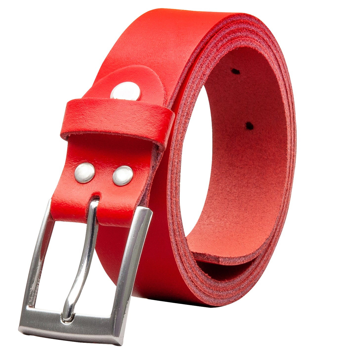 30 mm Gürtel Spaltleder Modell EH39-SL-Rot