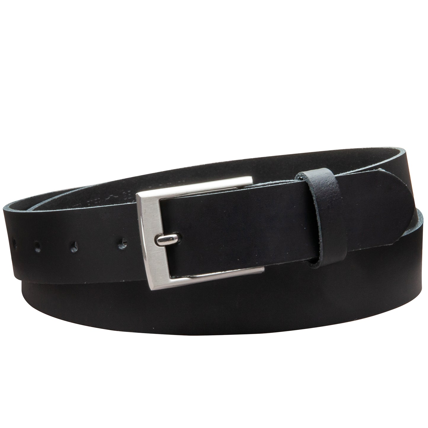 30 mm Gürtel Spaltleder Modell EH39-SL-Schwarz