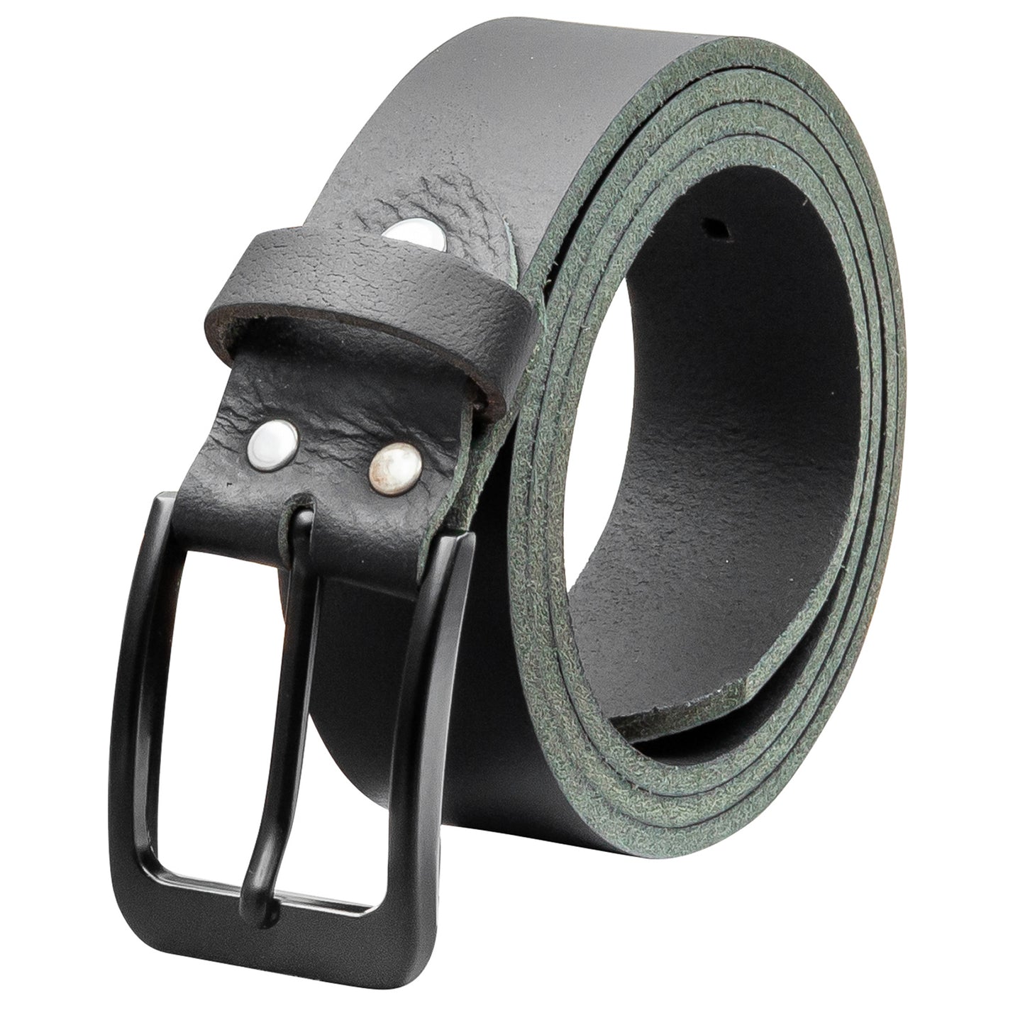 35 mm Gürtel Vollleder Modell EH412-VL-Schwarz