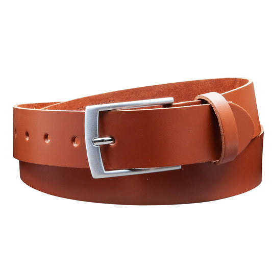 35 mm Gürtel Spaltleder Modell EH421-SL-Cognac
