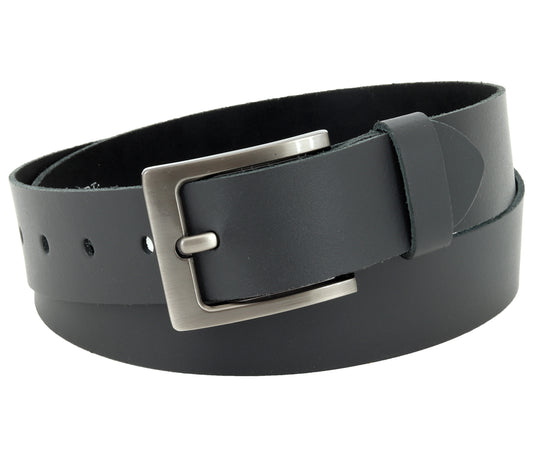 40 mm Gürtel Spaltleder Modell EH51-SL-Grau