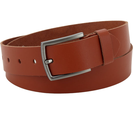 40 mm Gürtel Spaltleder Modell EH519-SL-Cognac