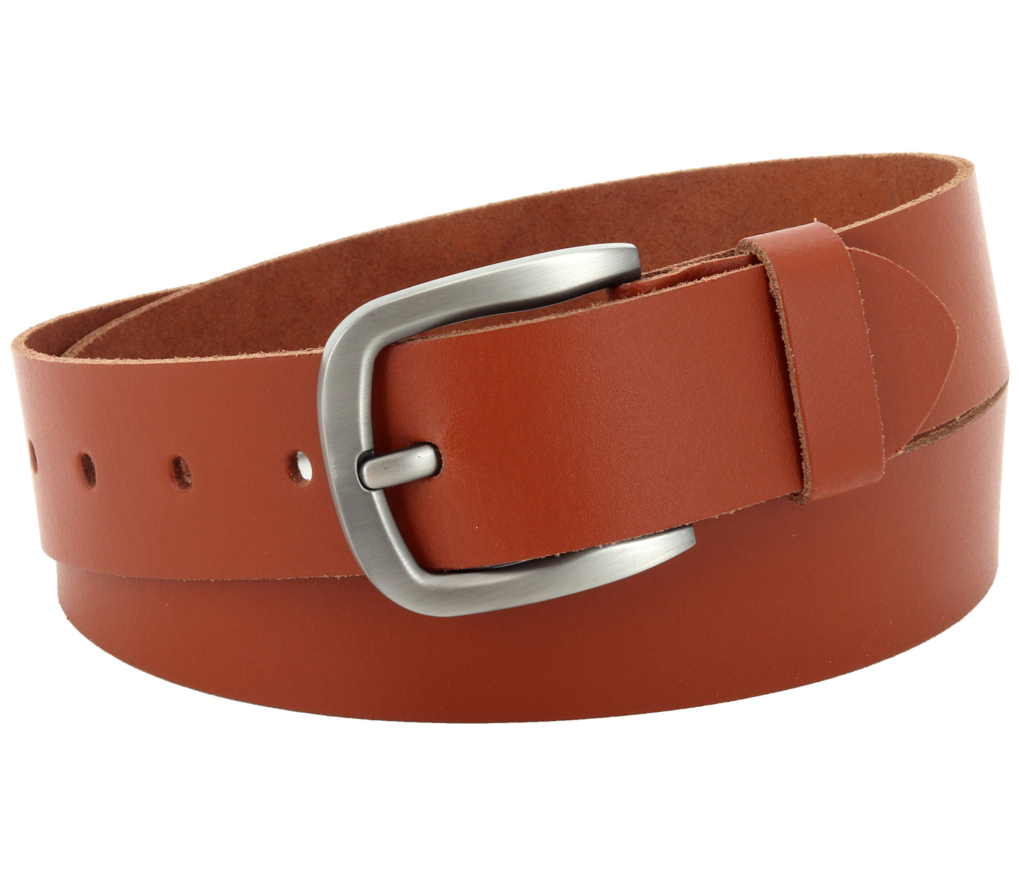 40 mm Gürtel Spaltleder Modell EH52-SL-Cognac