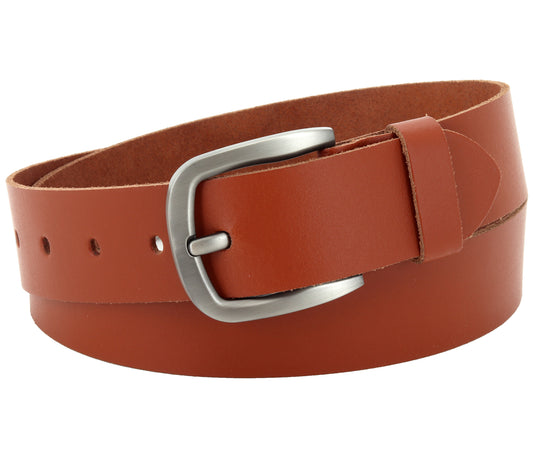 40 mm Gürtel Spaltleder Modell EH52-SL-Cognac