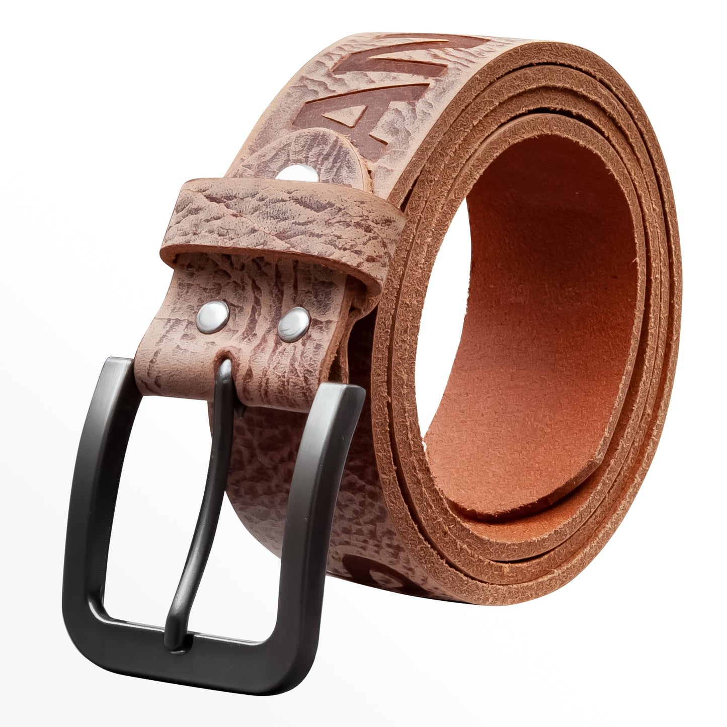 40 mm Gürtel Aufruck Leder Modell EH520-AD-Rustikal
