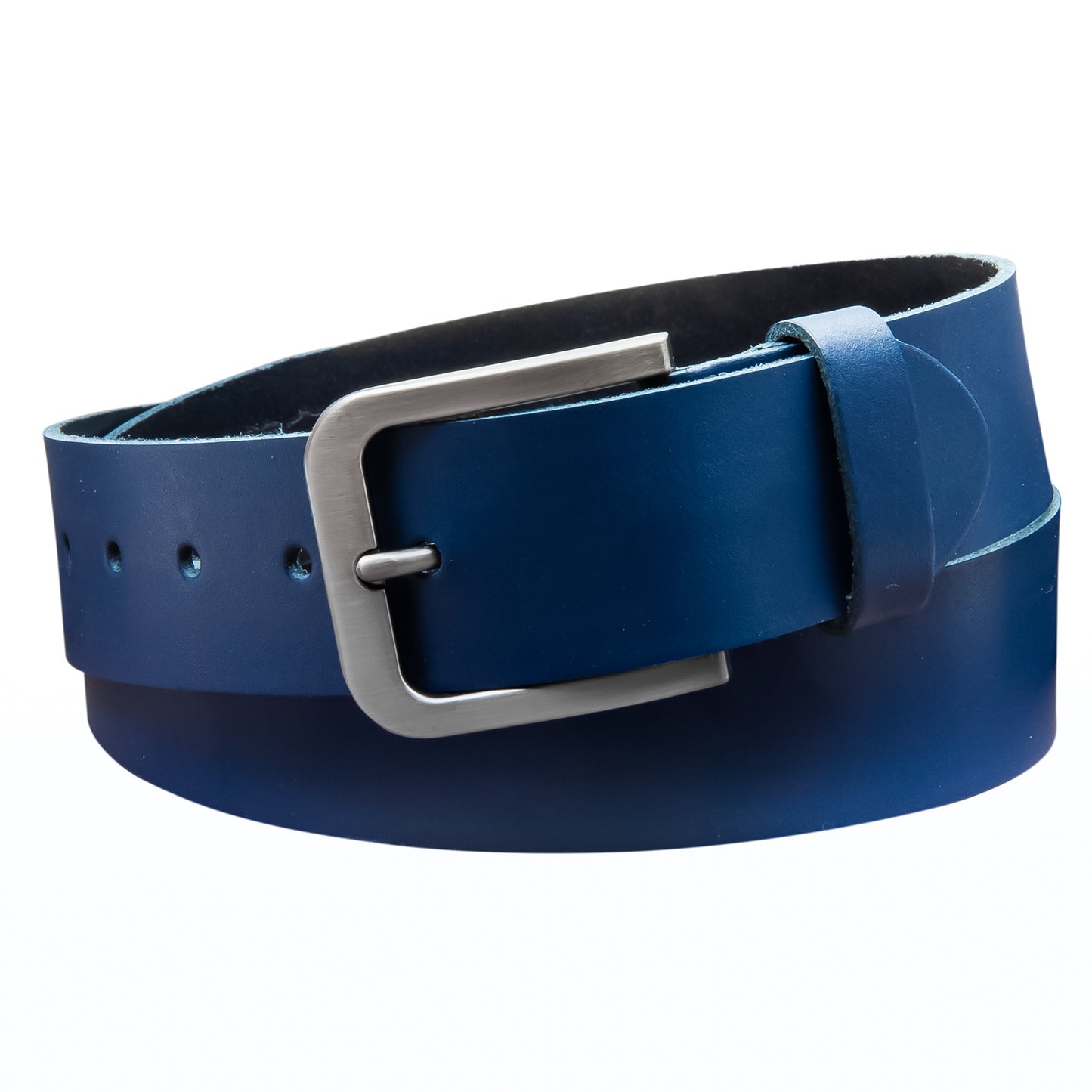 40 mm Gürtel Spaltleder Modell EH520-SL-Dunkelblau