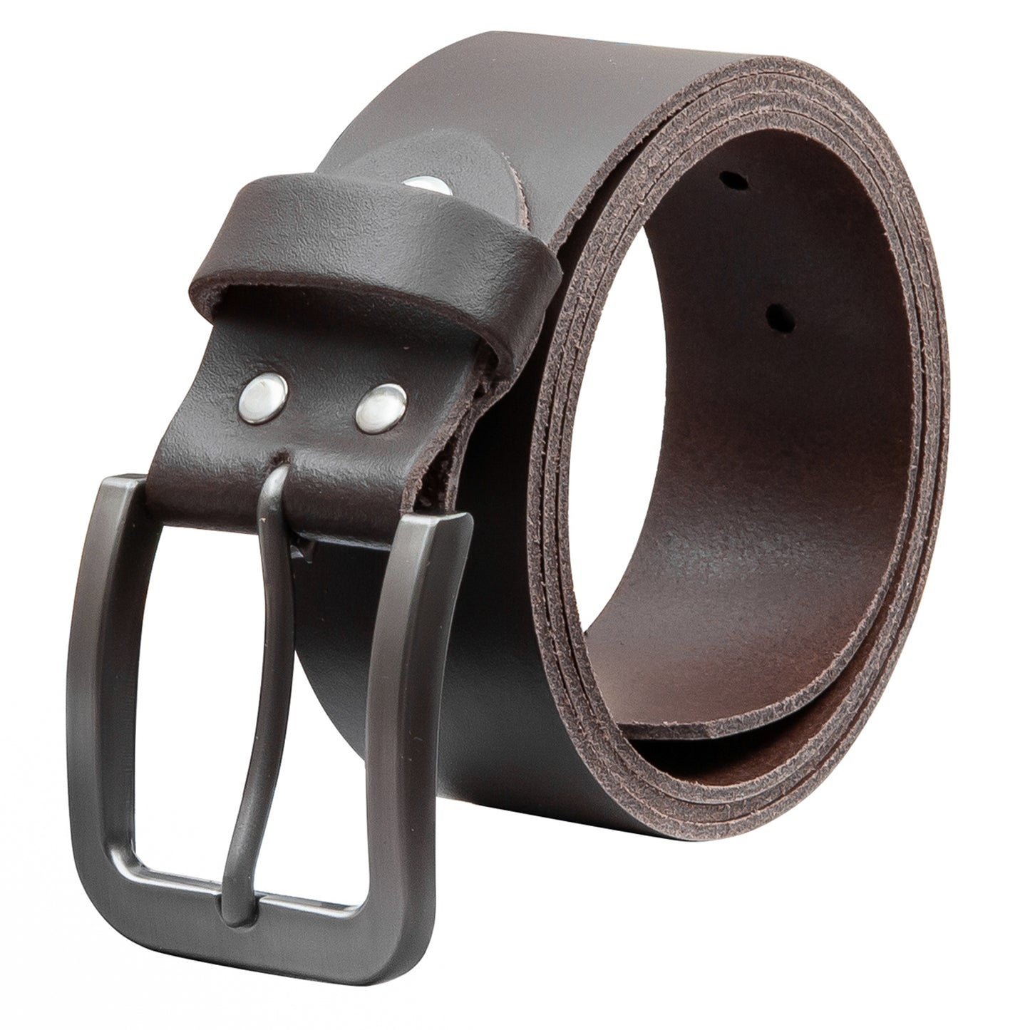 40 mm Gürtel Spaltleder Modell EH520-SL-Dunkelbraun