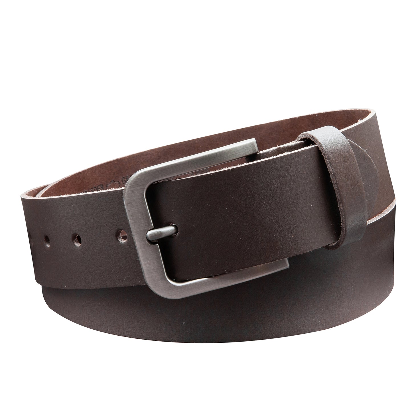 40 mm Gürtel Spaltleder Modell EH520-SL-Dunkelbraun