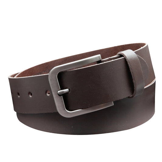 40 mm Gürtel Spaltleder Modell EH520-SL-Dunkelbraun