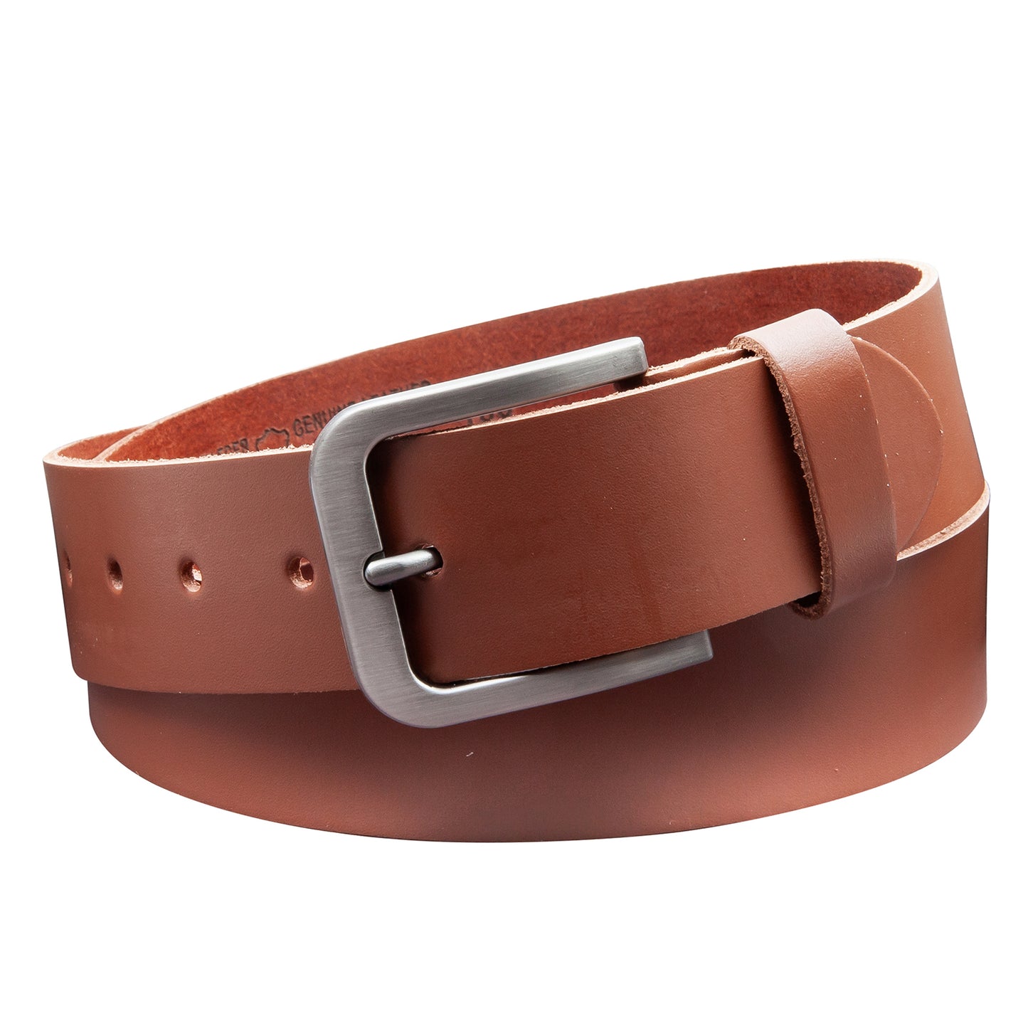40 mm Gürtel Spaltleder Modell EH520-SL-Hellbraun