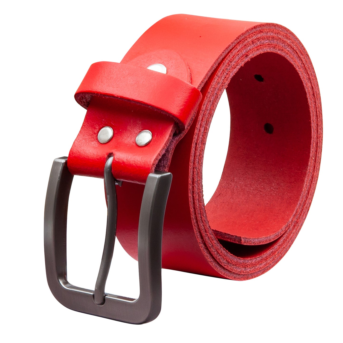 40 mm Gürtel Spaltleder Modell EH520-SL-Rot