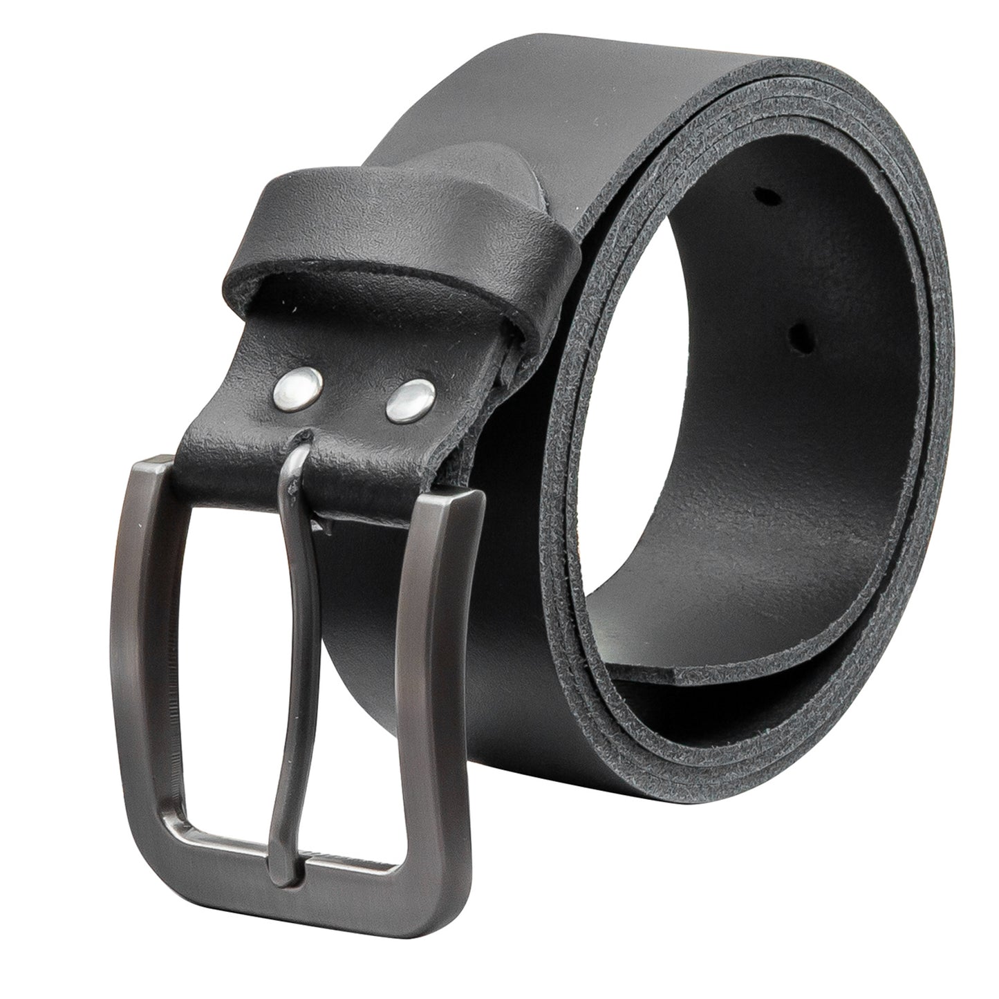 40 mm Gürtel Spaltleder Modell EH520-SL-Schwarz