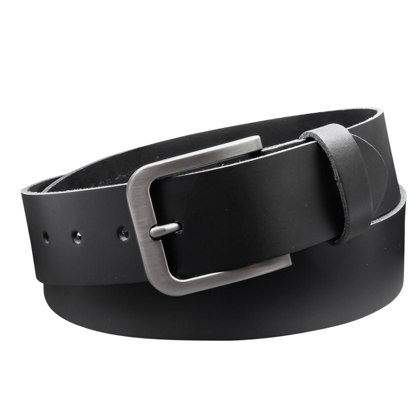 40 mm Gürtel Spaltleder Modell EH520-SL-Schwarz