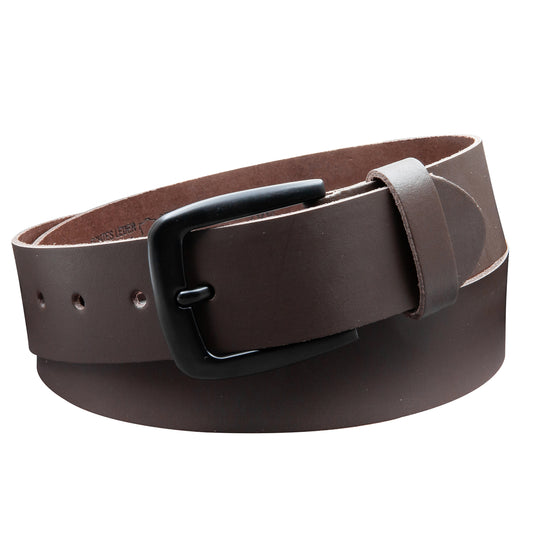 40 mm Gürtel Spaltleder Modell EH523-SL-Dunkelbraun
