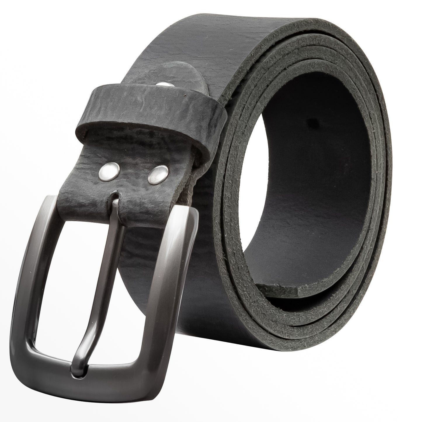 40 mm Gürtel Aufruck Leder Modell EH524-AD-Schwarz