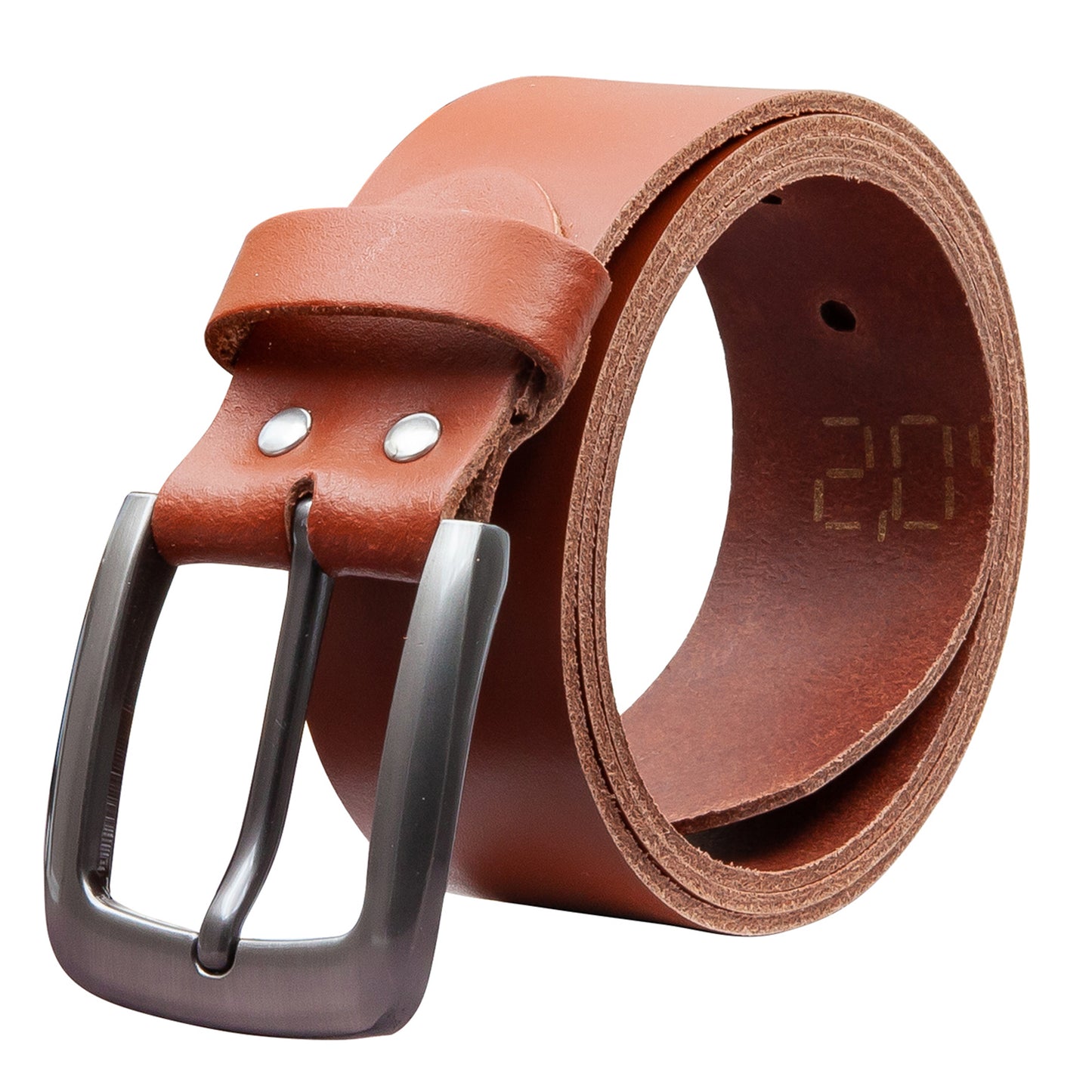40 mm Gürtel Spaltleder Modell EH524-SL-Cognac