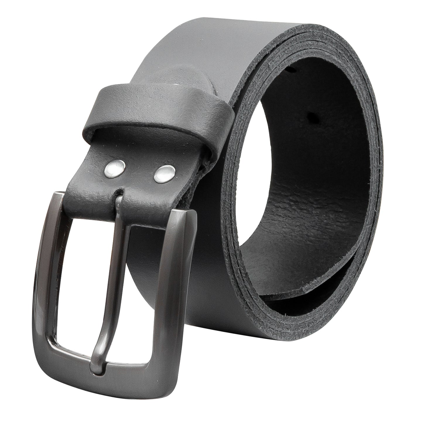 40 mm Gürtel Spaltleder Modell EH524-SL-Grau