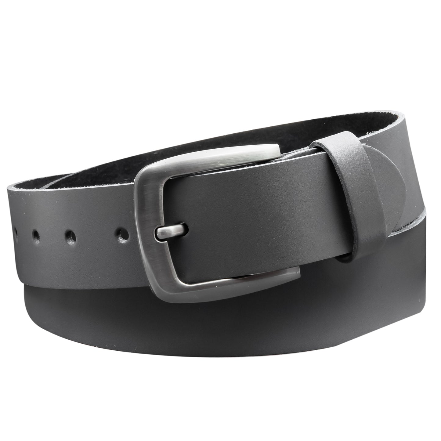 40 mm Gürtel Spaltleder Modell EH524-SL-Grau