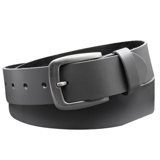 40 mm Gürtel Spaltleder Modell EH524-SL-Grau