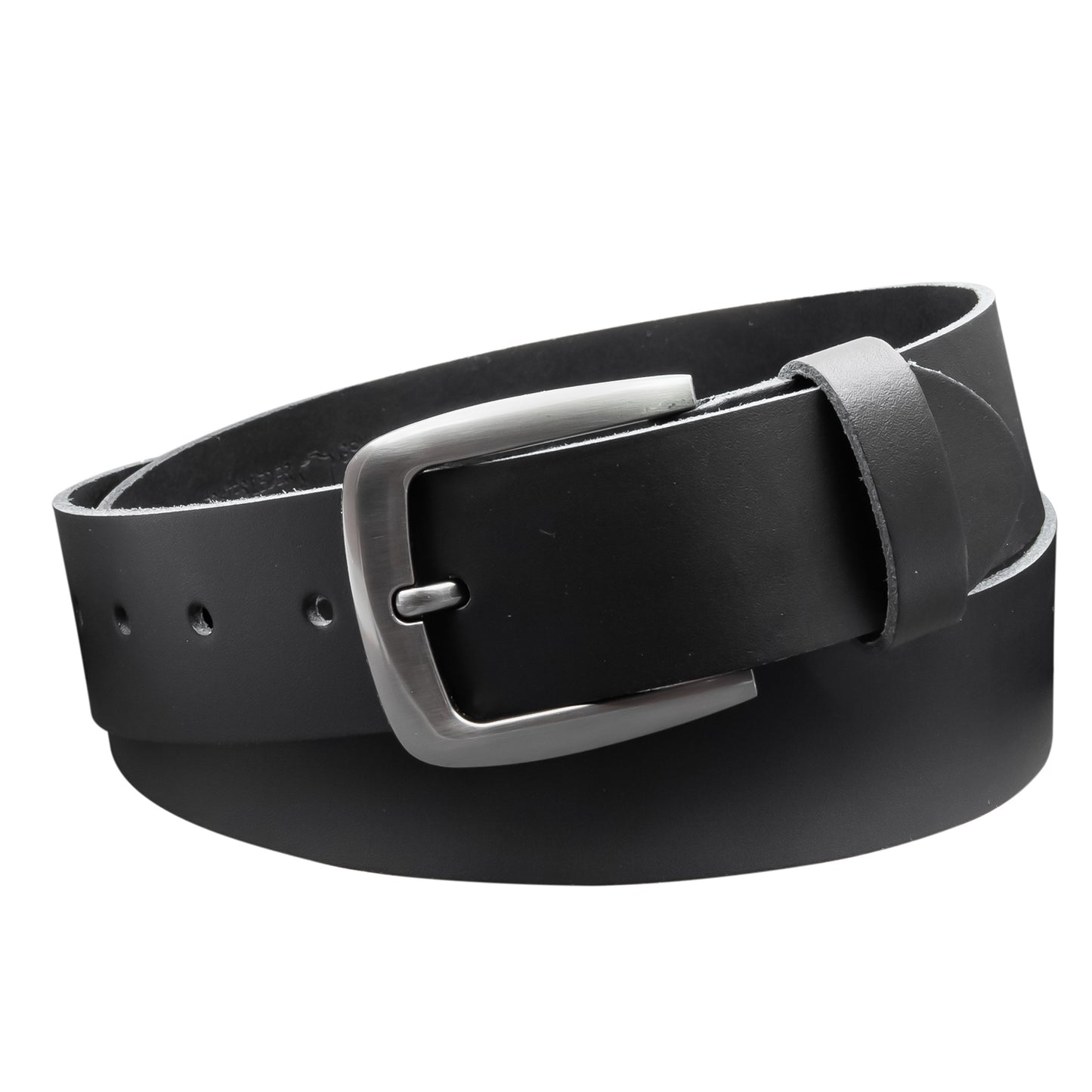 40 mm Gürtel Spaltleder Modell EH524-SL-Schwarz