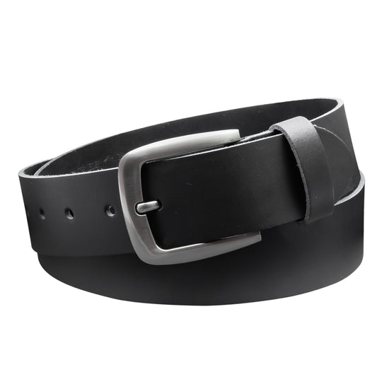 40 mm Gürtel Spaltleder Modell EH524-SL-Schwarz