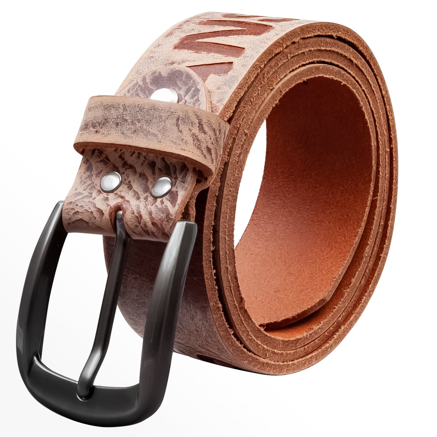40 mm Gürtel Aufruck Leder Modell EH525-AD-Rustikal