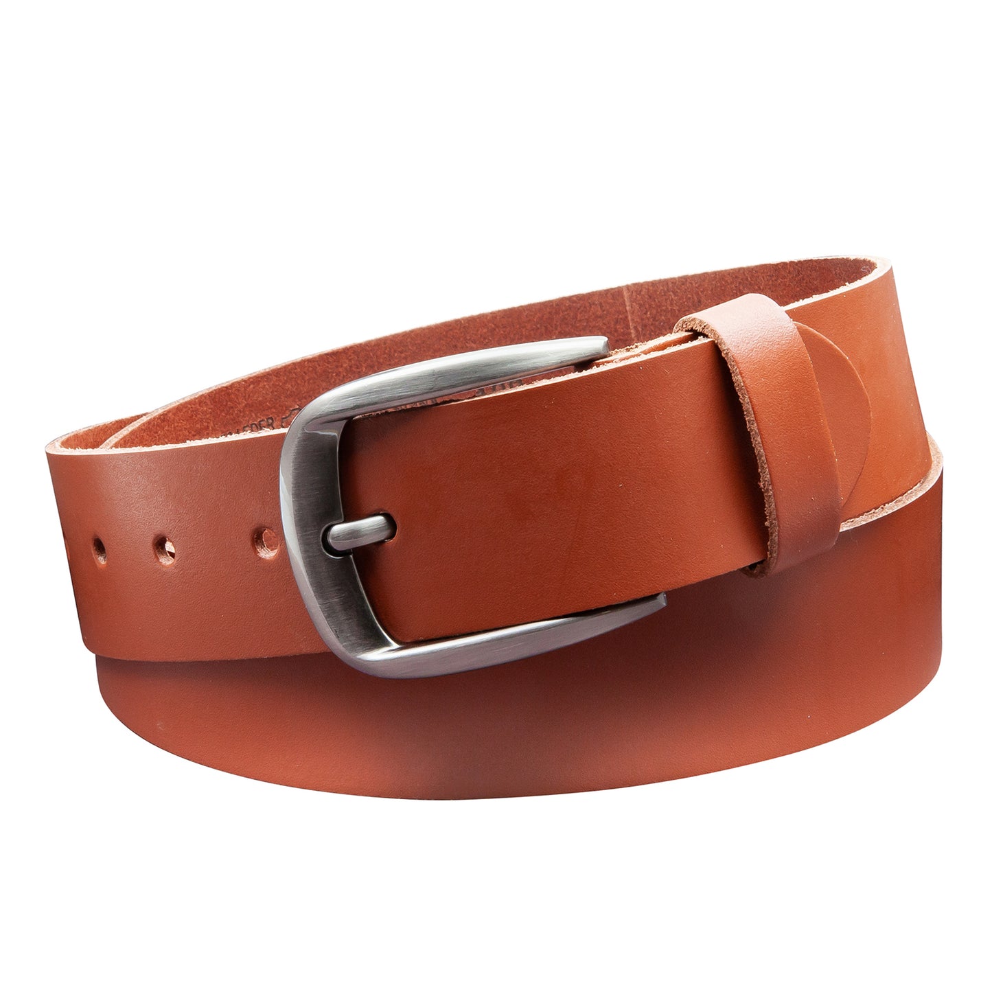 40 mm Gürtel Spaltleder Modell EH525-SL-Cognac
