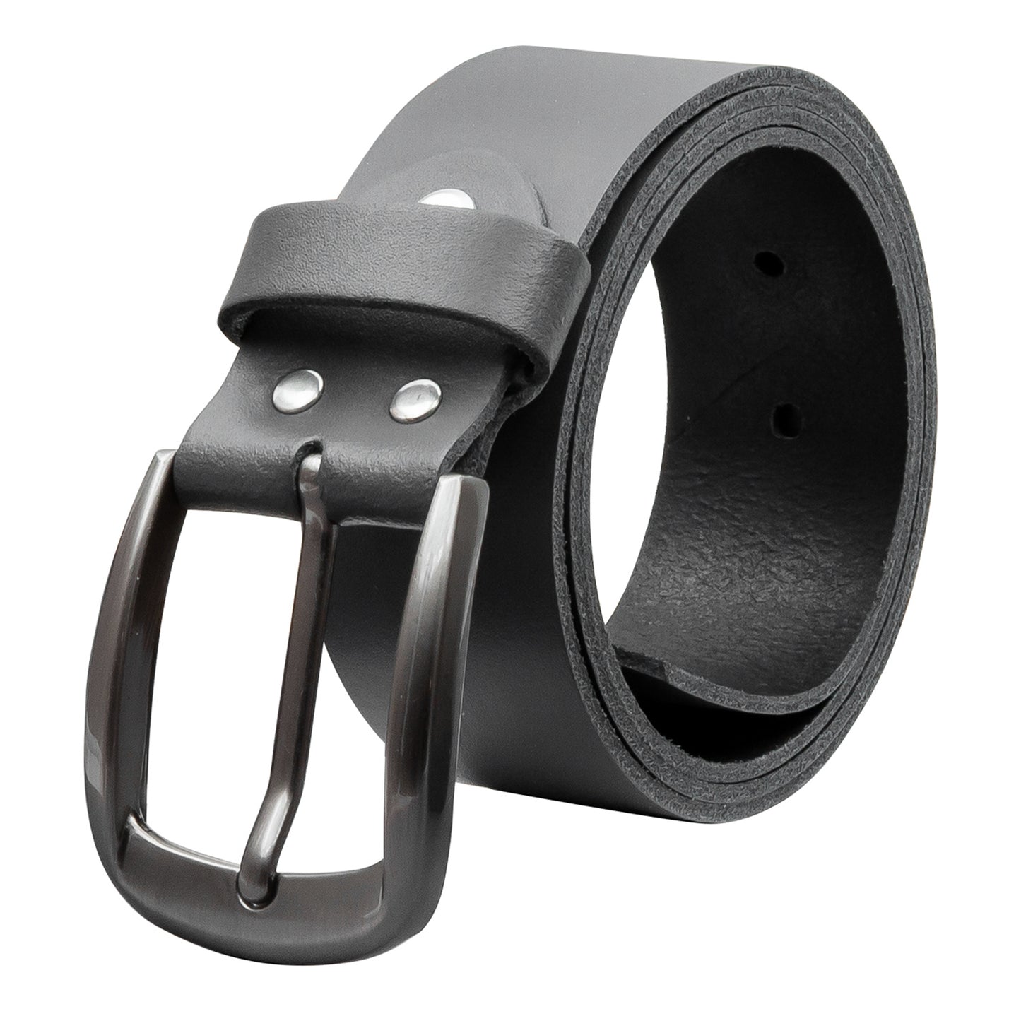 40 mm Gürtel Spaltleder Modell EH525-SL-Grau