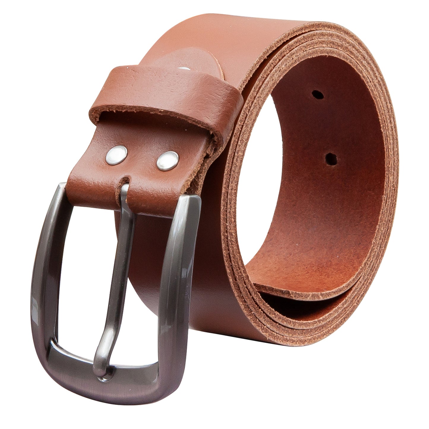 40 mm Gürtel Spaltleder Modell EH525-SL-Hellbraun
