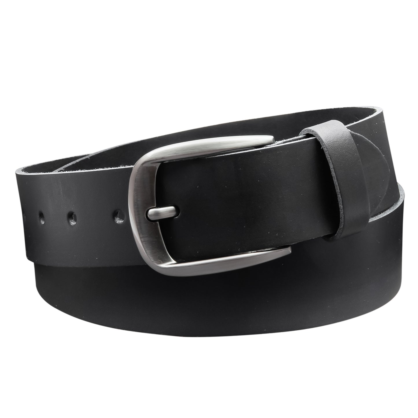 40 mm Gürtel Spaltleder Modell EH525-SL-Schwarz