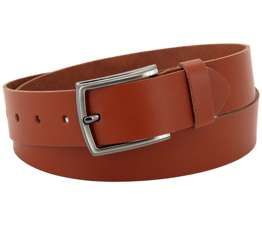 40 mm Gürtel Spaltleder Modell EH526-SL-Cognac