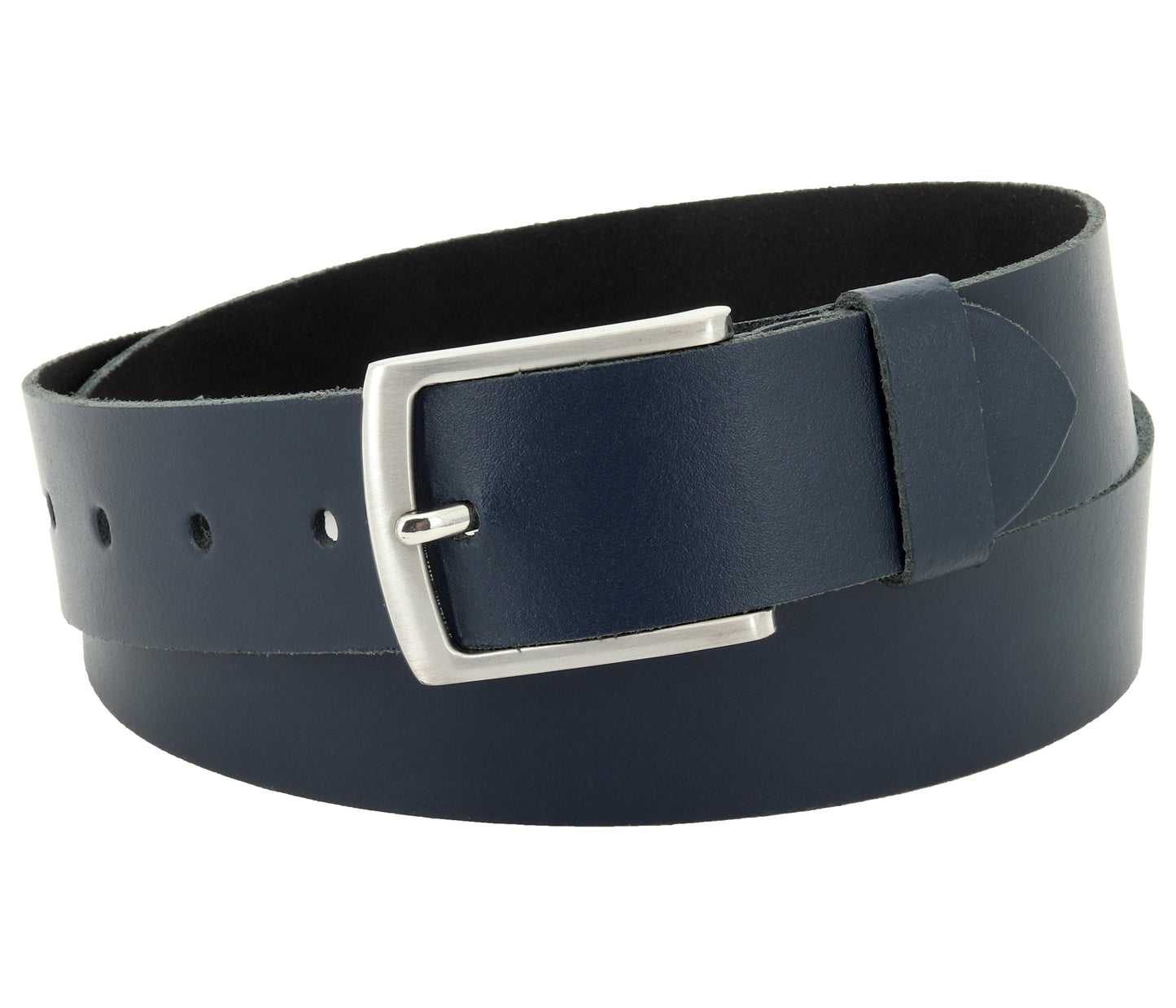 40 mm Gürtel Spaltleder Modell EH528-SL-Dunkelblau