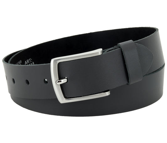 40 mm Gürtel Spaltleder Modell EH528-SL-Grau