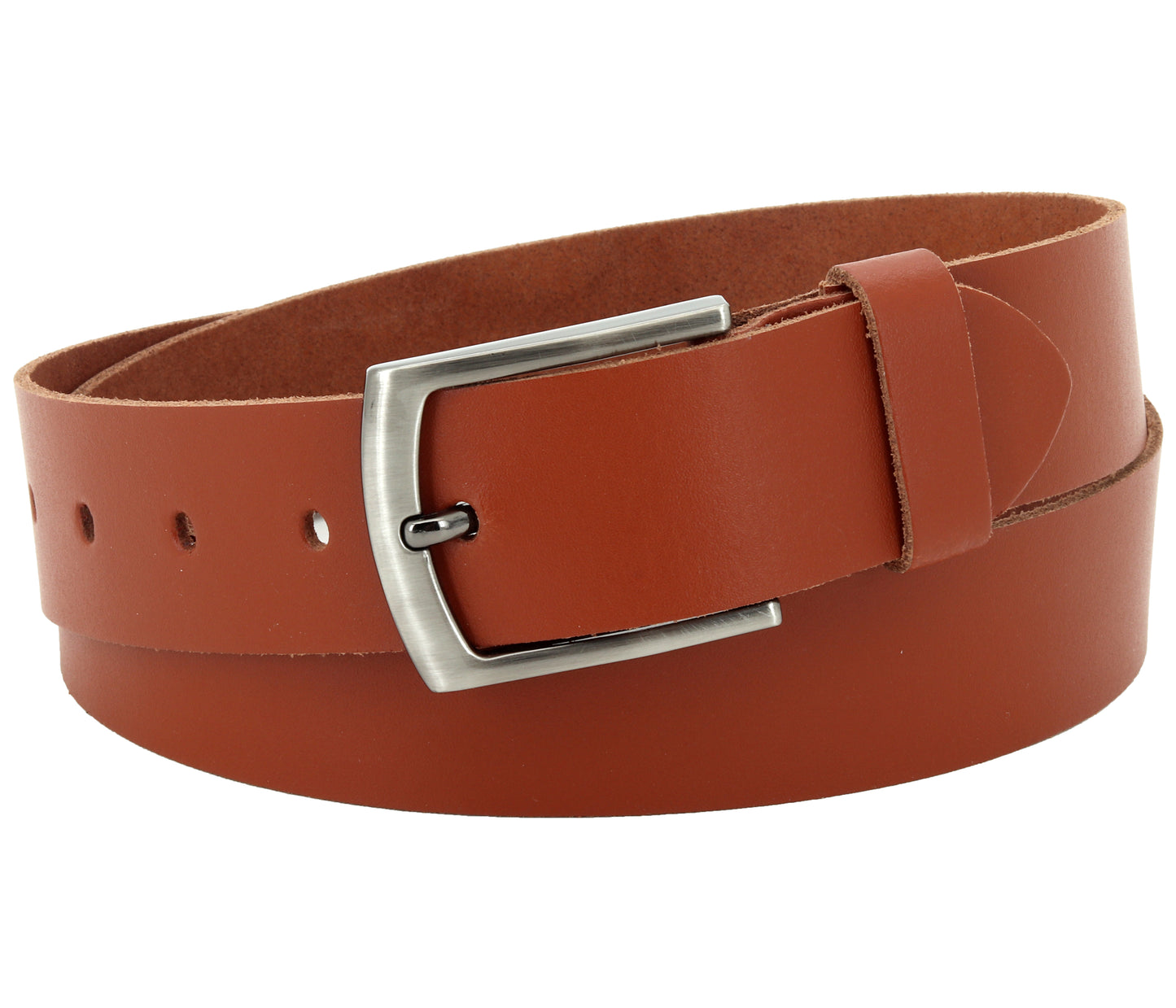 40 mm Gürtel Spaltleder Modell EH529-SL-Cognac