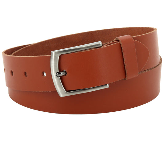 40 mm Gürtel Spaltleder Modell EH529-SL-Cognac