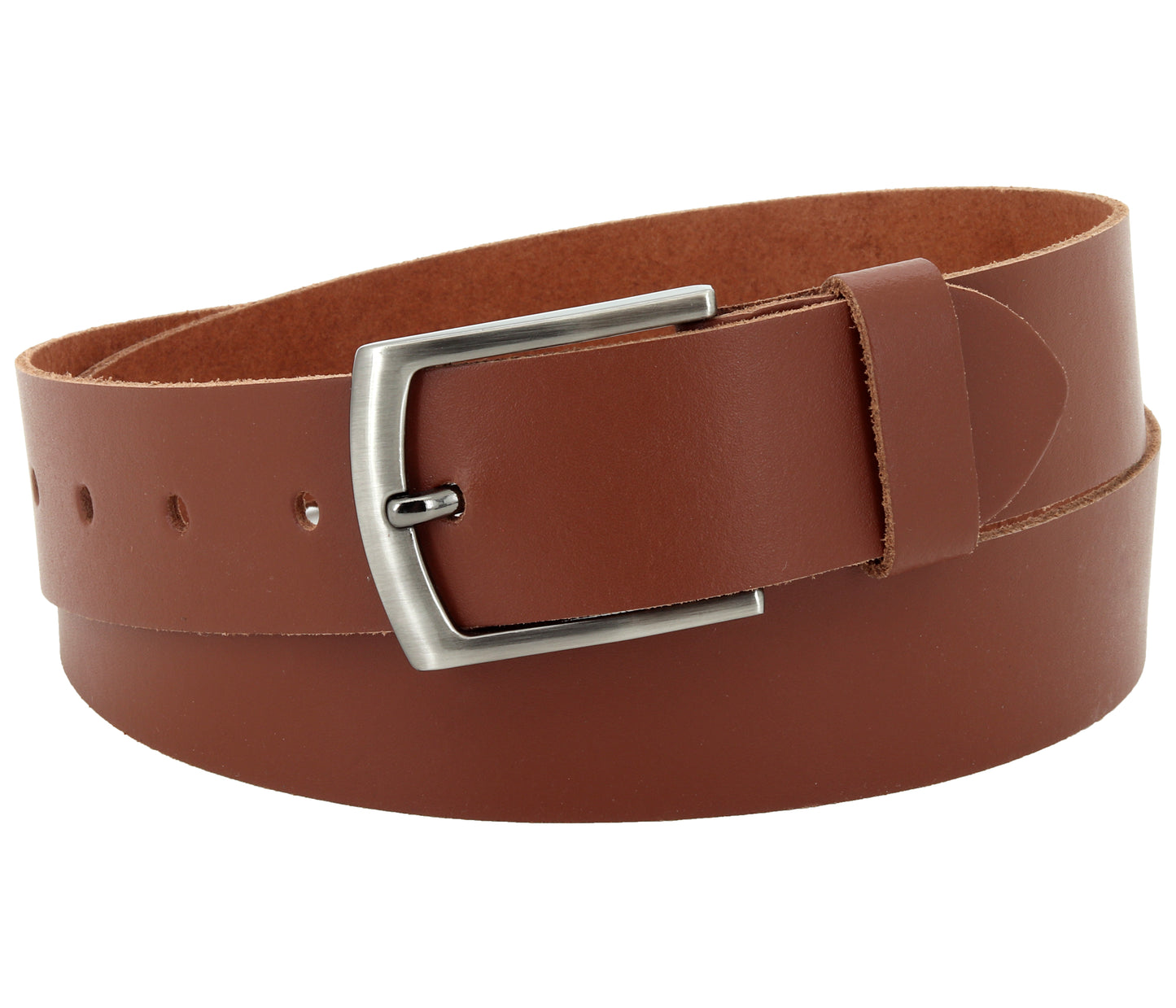 40 mm Gürtel Spaltleder Modell EH529-SL-Hellbraun