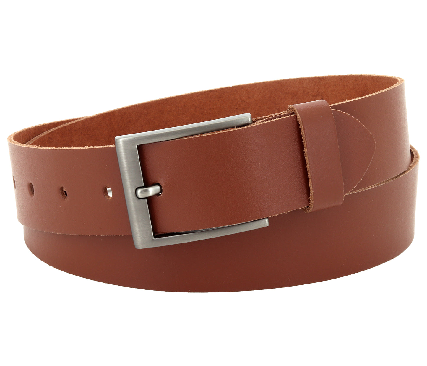 40 mm Gürtel Spaltleder Modell EH532-SL-Hellbraun