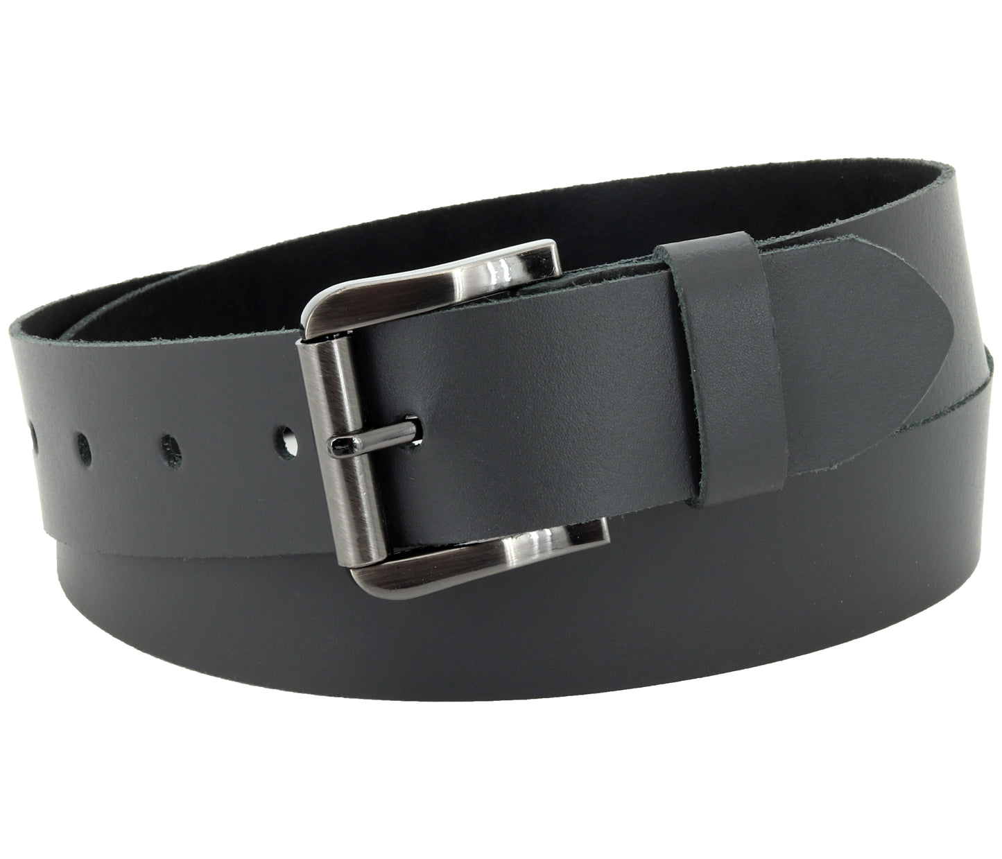 40 mm Gürtel Spaltleder Modell EH536-SL-Grau