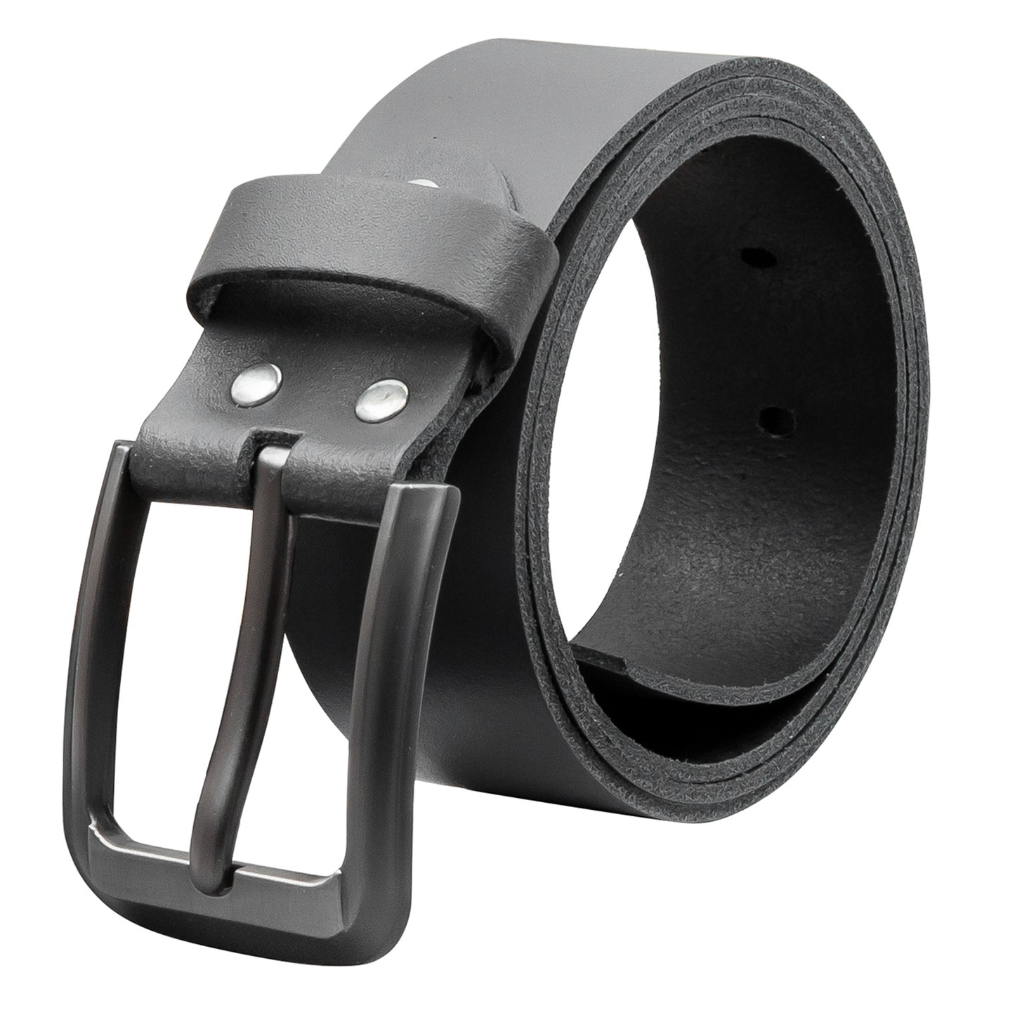 40 mm Gürtel Spaltleder Modell EH55-SL-Grau
