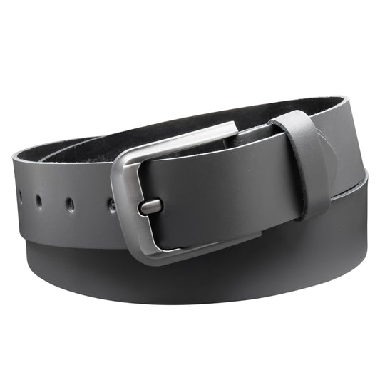 40 mm Gürtel Spaltleder Modell EH55-SL-Grau